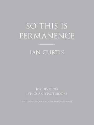 cover image of So This is Permanence